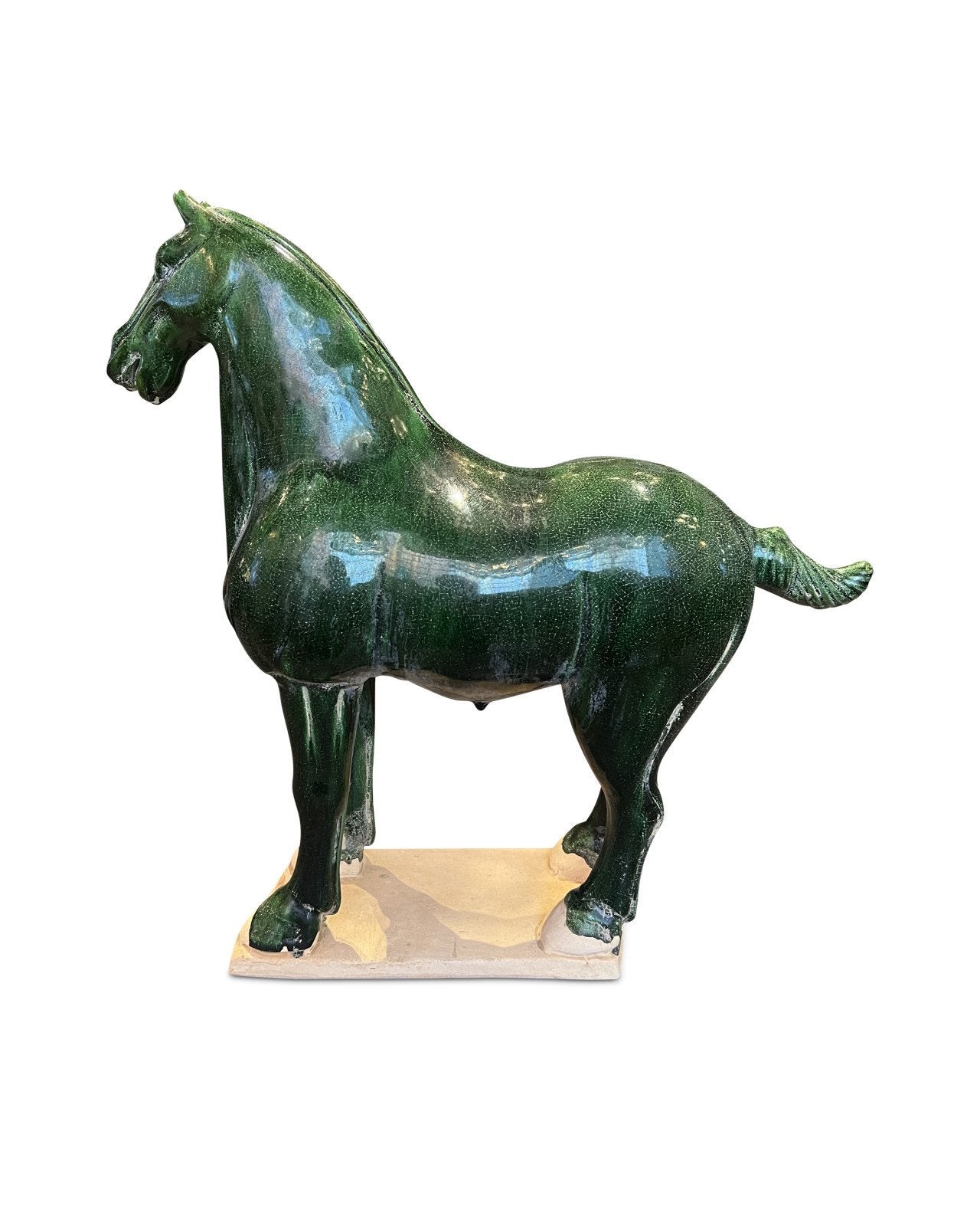 Tang Dynasty Medium Green Horse